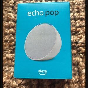 Echo Pop Smart Speaker - White